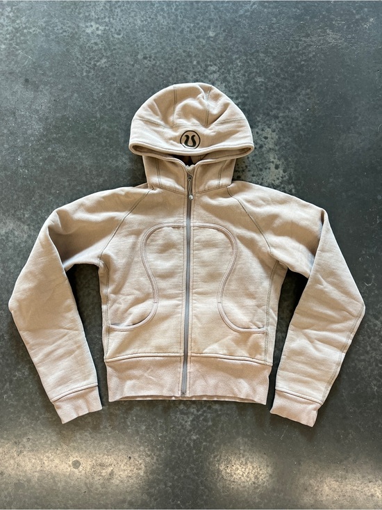 lululemon athletica Sweaters - Lululemon OG Scuba Full Zip Hoodie - Tan